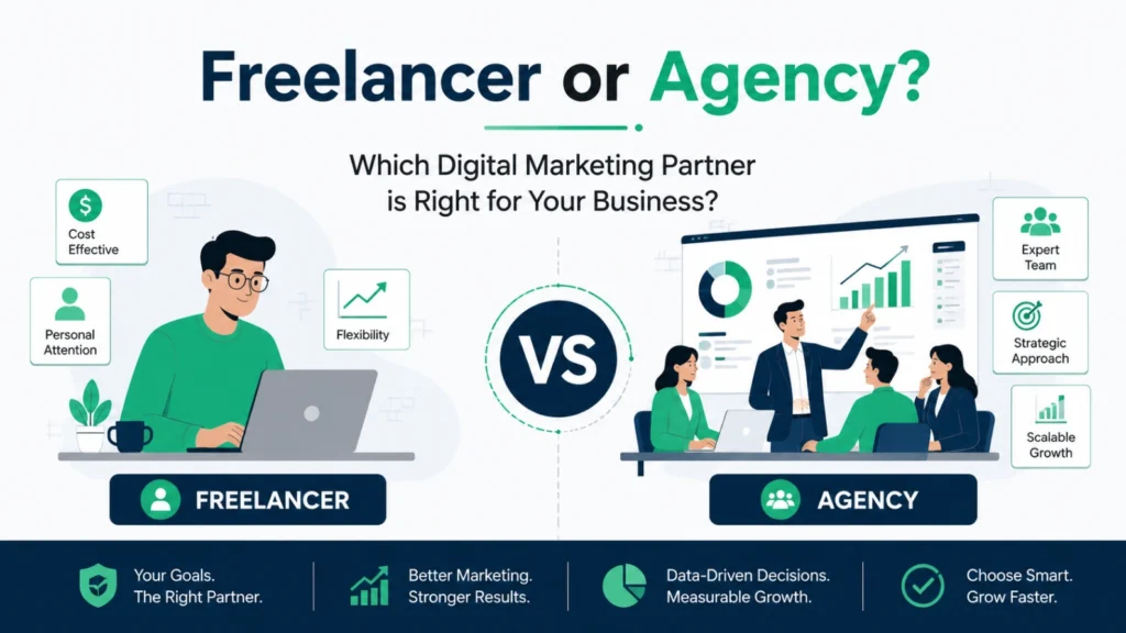 Professional digital marketing consultant managing SEO, analytics, social media marketing, campaign optimisation, and business performance dashboards.