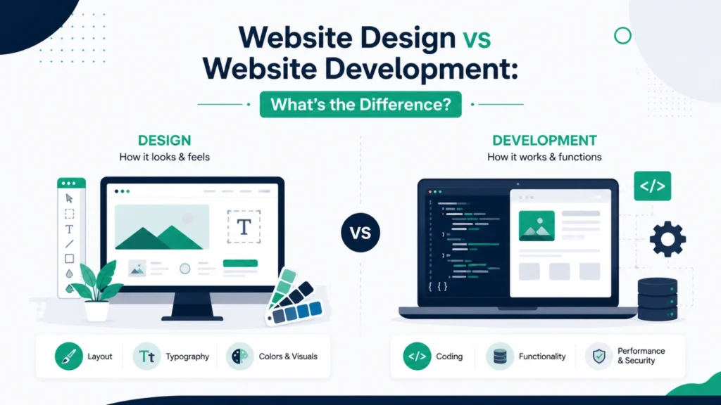 Website Design vs Website Development ExplainedWebsite Design vs Website Development Explained